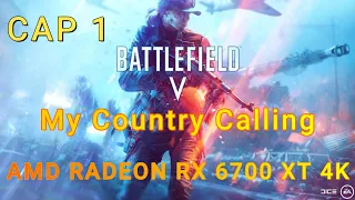 AMD Radeon RX 6700 XT  Super Grafic Card. Battlefield V 4k video.