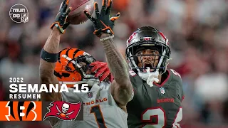 Cincinnati Bengals  vs. Tampa Bay Buccaneers  | Semana 15 NFL 2022 | Resumen Highlights | 18 Dic, 22