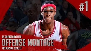 Rajon Rondo Preseason Offense Highlights 2016/2017 - Chicago Bulls Debut!