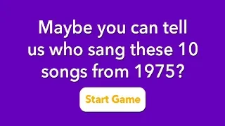 1975 Song Quiz