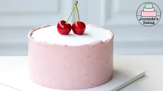 Cherry cake. Chocolate sponge&cherry puree.