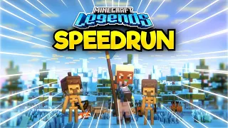 Minecraft Legends Speed Run WORLD RECORD (99 Minutes!)