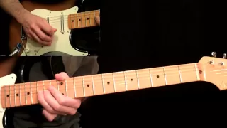 Stevie Ray Vaughan - Pride And Joy Guitar Lesson Pt.5 - Outro Section