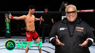 UFC4 Doo Ho Choi vs Rikishi WWE EA Sports UFC 4 PS5