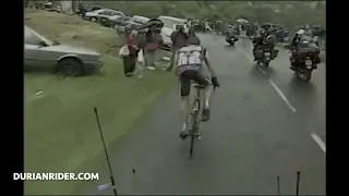 Lance Armstrong SHEDDING Pantani like a flea up Hautacam