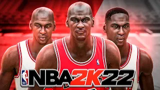 Using every MICHAEL JORDAN in NBA 2K22 Play Now Online (2K23 cover athlete)