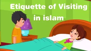 Etiquette of Visiting in islam - islamic cartoon for kids in english