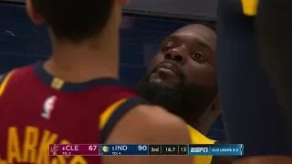 Lance Stephenson Stares Down LeBron | Cavaliers vs Pacers - Game 6 | 2018 NBA Playoffs