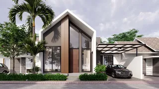 Sketchup House Design 16 (11x9 meter)+ Enscape 3.0 Realtime Rendering