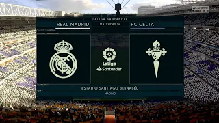 La Liga | Matchday 16 | Real Madrid vs RC Celta | Full Match on FIFA