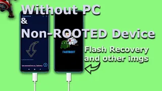 Use adb and fastboot cmd || Flash TWRP Recovery without PC using Non Rooted Device