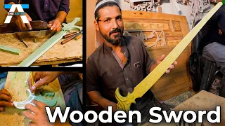 Making of Wooden Sword | Amazing Wood Carving | The Artist