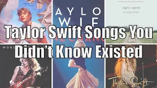Top 13 Underrated Taylor Swift Songs You Didn't Know Existed
