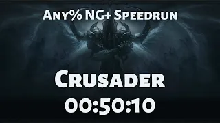 Diablo III: Reaper of Souls - Any% NG+ Crusader Speedrun in 50:10