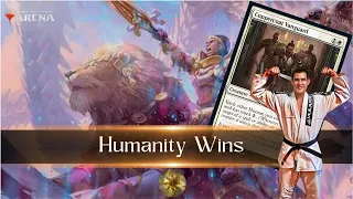 Best Aggro Deck In Standard - Mono White Humans - 72% Win Rate - Day 4 Week Of Aggro -  MTG Arena