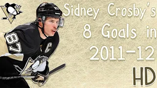Sidney Crosby's 8 Goals in 2011-12 (HD)