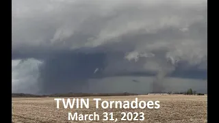 Keota, Iowa Twin Tornadoes - 3/31/23