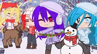 Happy ( late ) holidays!! || Numberblocks || ft. 💜💛 || Gacha Club