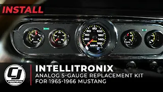 Analog 5-Gauge Replacement Kit | Intellitronix | 1965-1966 Mustang