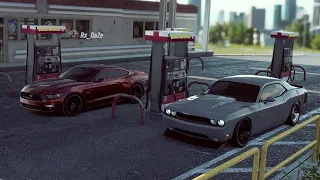 Bolt on 550hp Mustang vs 707hp Challenger SRT8 - NFS Heat