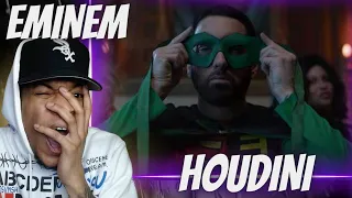 SLIM SHADY IS BACK!! EMINEM - HOUDINI (REACTION)