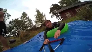 Crazy Slip N Slide in Norway! K-391 - Everybody