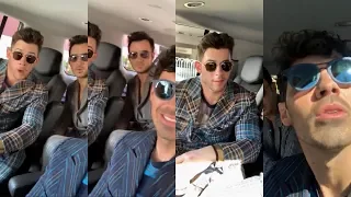 Jonas Brothers live stream on their way to the 2019 #BBMAs