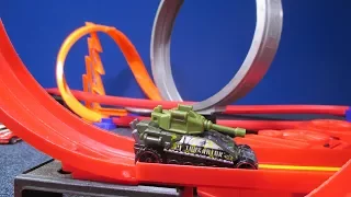 Track Time 16G Part 1 Testing Hot Wheels with the Power Loop and 35' of track