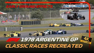 Recreating the 1978 Argentine F1 Grand Prix - How accurate?