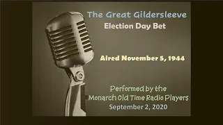 The Great Gildersleeve: Election Day Bet