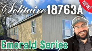 Solitaire Homes Emerald 18763A Full Tour | 18' Single Wide Manufactured Home