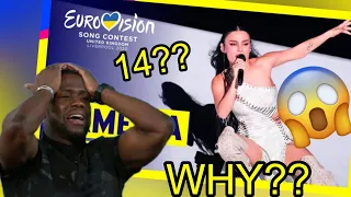 Brunette - Future Lover (LIVE) | Armenia 🇦🇲 | Grand Final | Eurovision 2023 Reaction