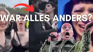 2 neue Augenzeugen beim Rammstein Skandal (mit Videobeweisen)