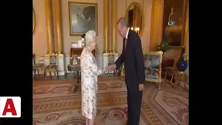 Cumhurbaşkanı Erdoğan, Kraliçe 2. Elizabeth ile görüştü