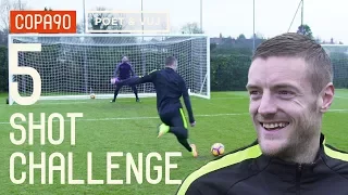 5 Shot Challenge with Jamie Vardy! ft. Poet & Timbsy