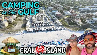 Camp Gulf Campground Tour | Crab Island Destin Florida