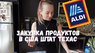 Закупка продуктов в магазине Aldi || Цены на продукты в США штат Техас