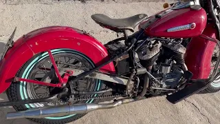 1937 Harley-Davidson Model W 750cc