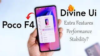 Divine Ui for Poco F4 Review, Extra Features, Performance and Stability? 🔥 | HyperOS 1.0.4 Divine Ui