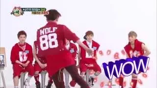 주간아이돌 - (Weekly Idol EP.103) EXO Baekhyun does exercise Hapkido