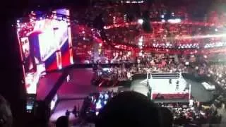 Roman Reigns Promo- Kane iterrupts, Chokeslam, Outside brawl (7/7/2014)