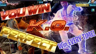 HOW TO WIN EVERY MATCH IN TEKKEN 7