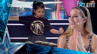 The MAGIC of a girl against the CORONAVIRUS pandemic | Auditions 2 | Spain's Got Talent 2021