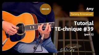 Amy (Tommy Emmanuel) - Tutorial (Part 1)