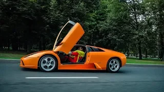 F1 sound on Lamborghini Murcielago!