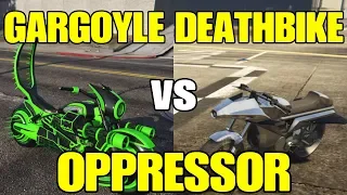 GTA Online - Gargoyle Deathbike Vs OPPRESSOR Best For Freemode