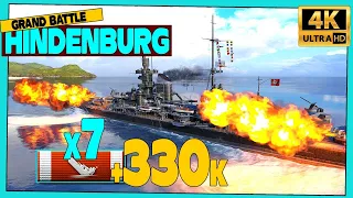 Cruiser Hindenburg in Grand Battle, Last Hope - World of Warships