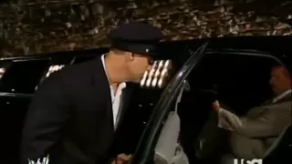 DX destroys Vince's limousine