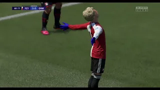 FIFA 21 Loyola career  Season 1 / Feyenoord VS FC Emmen 3 0 win   24-01-2021