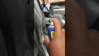 🔥🚘 ADEUS BARULHO CHATO NA PORTA DO CARRO - WD-40